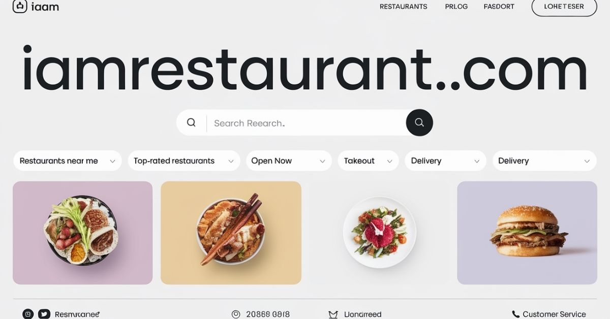 IamRestaurant.com: A Complete Solution for Restaurant Management