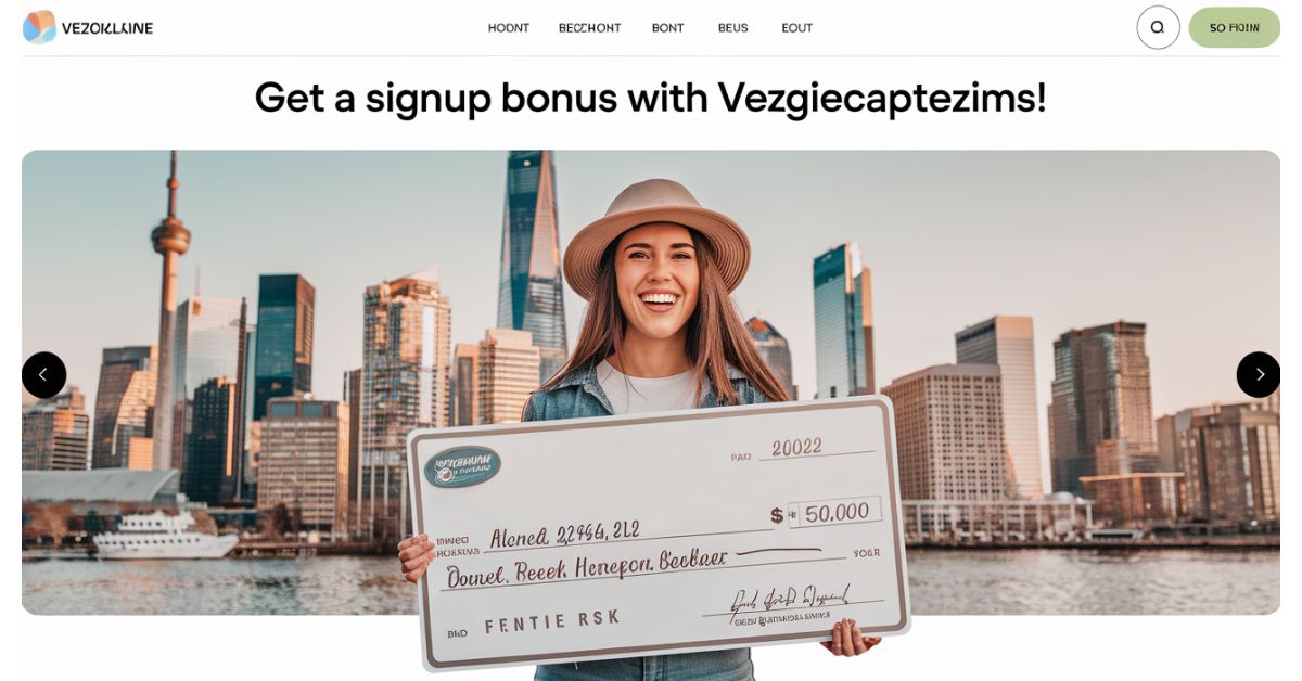 vezgieclaptezims signup bonus